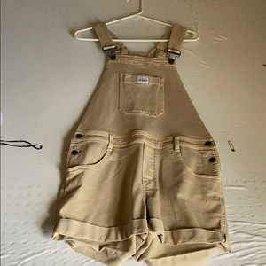 Khaki overalls